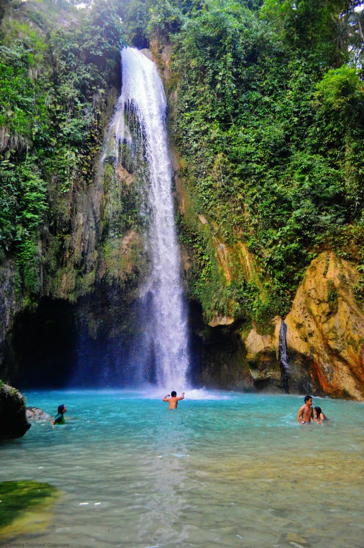 swimming (Inambakan Falls)