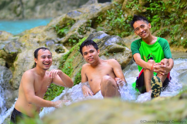 The 3 Lads in Inambakan Falls